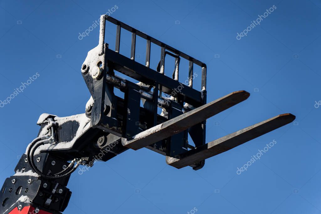 Wózek widłowy przygotowany do wynajmu